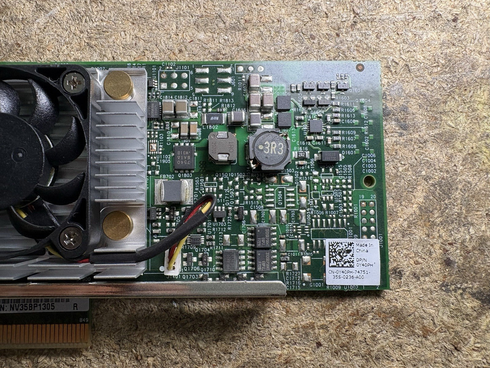 Lot 9 Dell 0Y40PH Broadcom 10GB SFP+ DUAL PORT Adapter PCI-E Network Card