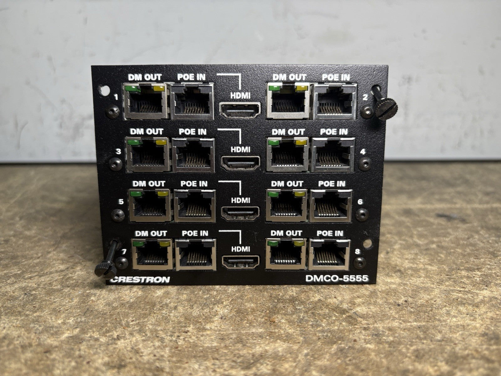 Crestron DMCO-5555 HDMI Digital Media Output Card For MD16x16 L885/FRA575