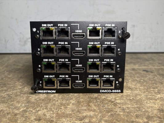 Crestron DMCO-5555 HDMI Digital Media Output Card For MD16x16 L885/FRA575