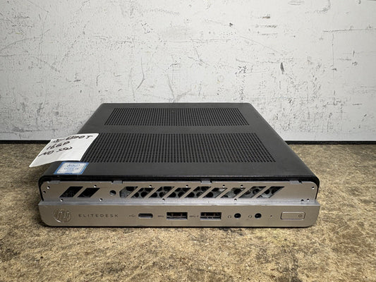 HP 600 G3 mini i5-6500T 16GB RAM NO SSD W/NO Power Adapter *Cosmetic