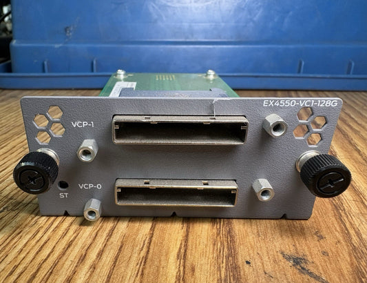 Juniper EX4550-VC1-128G 2 Port Virtual Chassis Module for Juniper EX4550