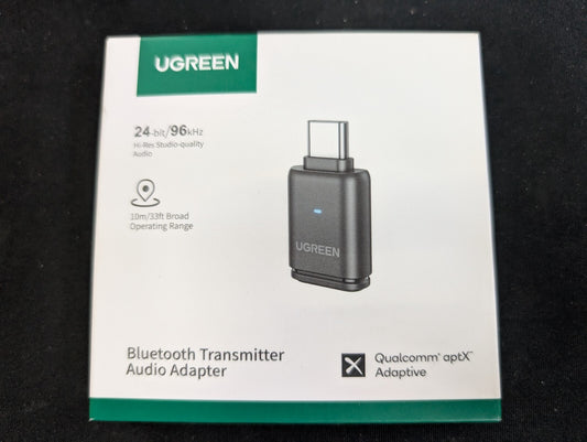 UGreen Bluetooth Transmitter Audio Adapter PC, PS5, Nintendo Switch BT501