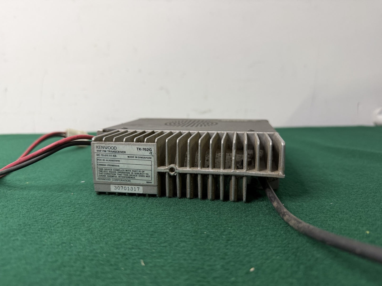 Kenwood TK-762G VHF/2 Meter 25 Watt Mobile Radio