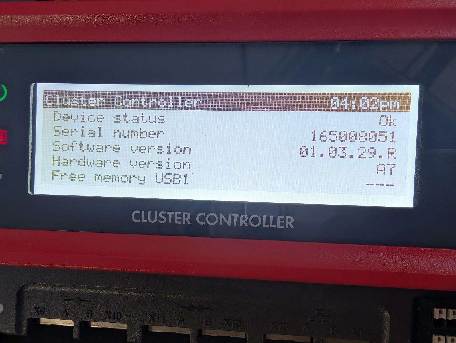 SMA Indoor Cluster Controller/Monitor 18VDC - 30VDC CLCON-10