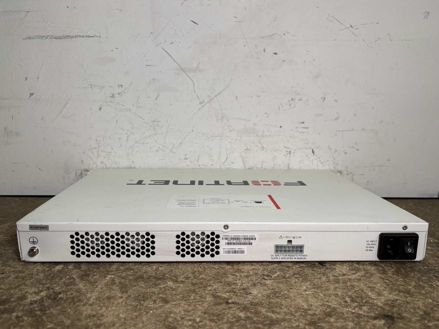 Fortinet FortiGate 200E FG-200E Network Security / Firewall Appliance*Registered
