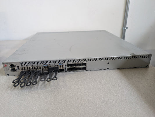 BROCADE 6505 (NA-6505-12-16G-MC-1R) 24-Port Switch Single PSU 12 active ports