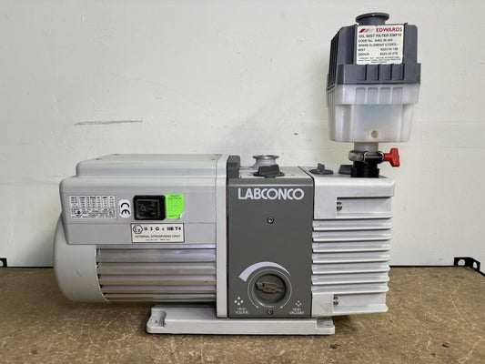 Labconco 117 Rotary Vane Vacuum Pump 2/5hp 115-120/230-240v-ac