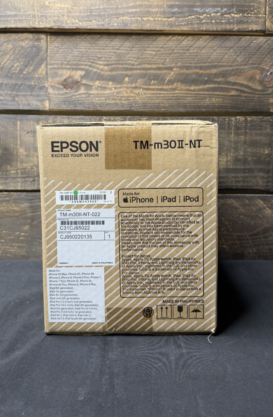 Epson TM-m30II-NT Receipt Printer