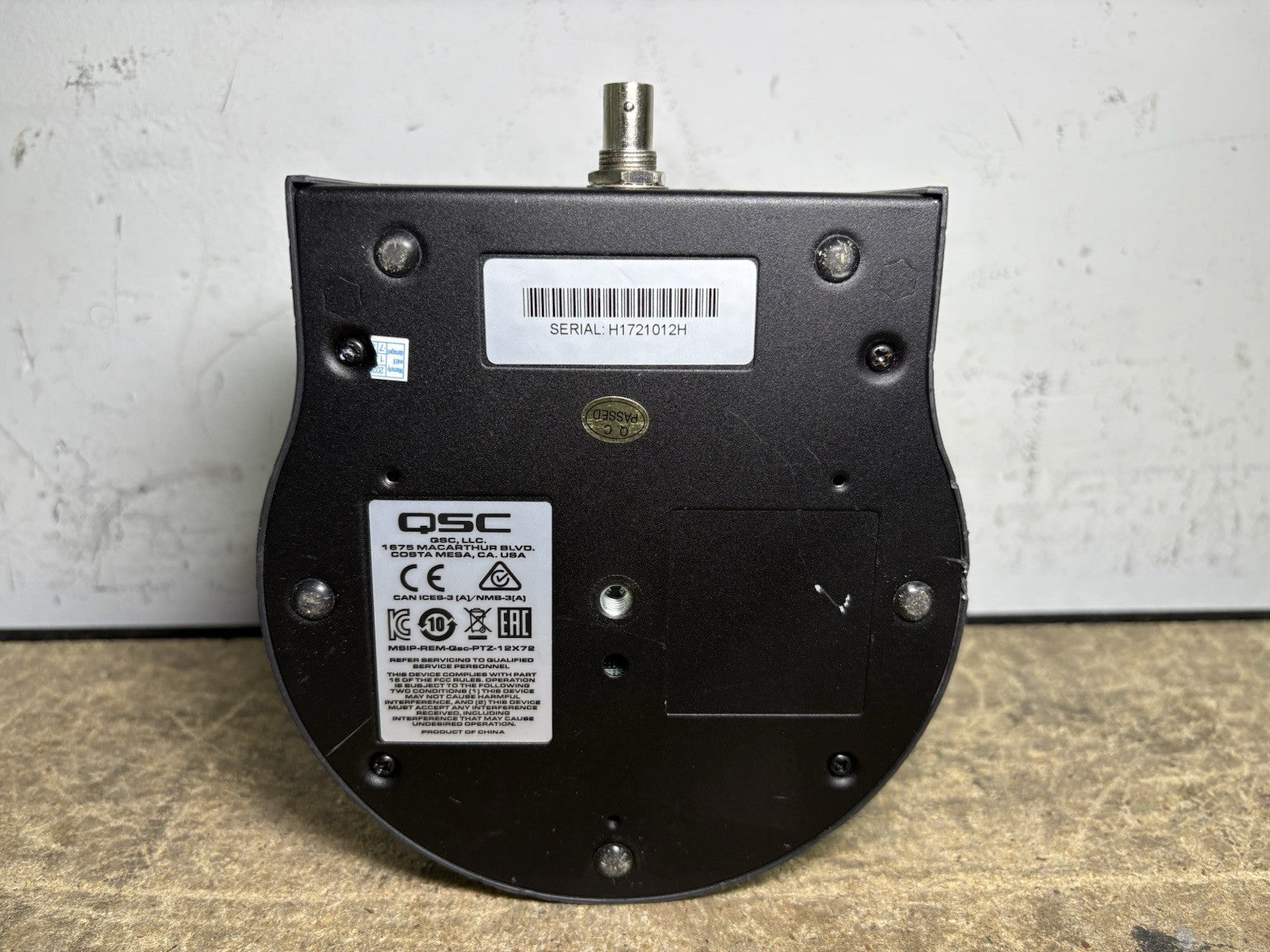 QSC Q-SYS PTZ-12x72 Conference Camera