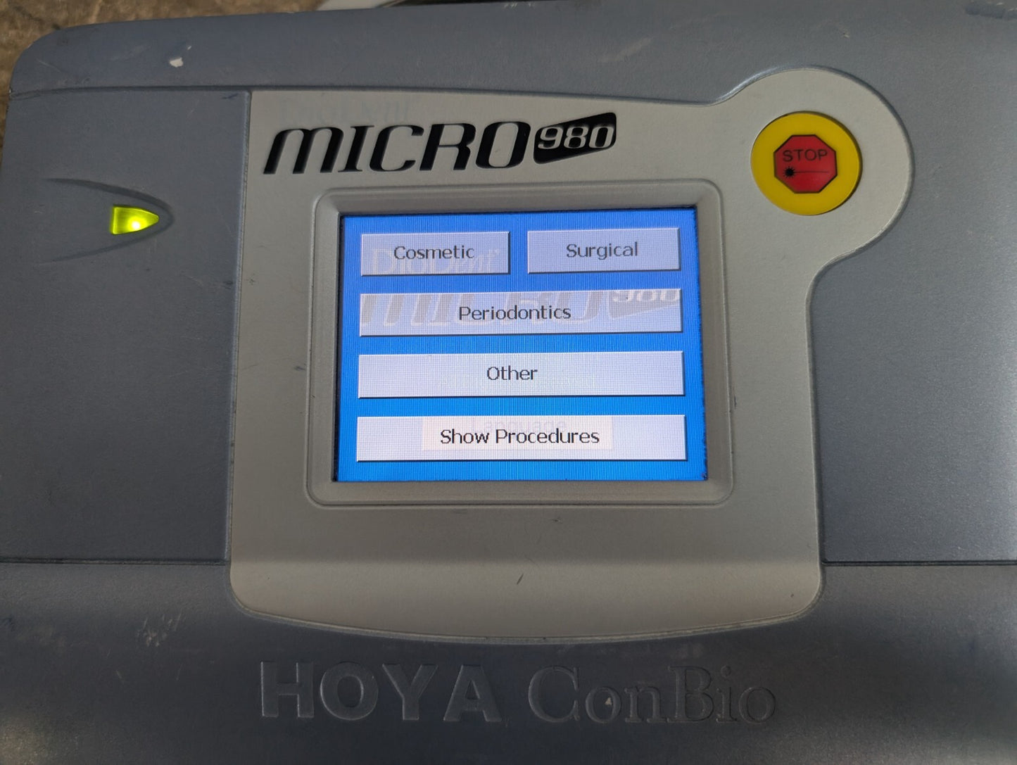 Hoya ConBio DioDent Micro 980 Dental Laser System