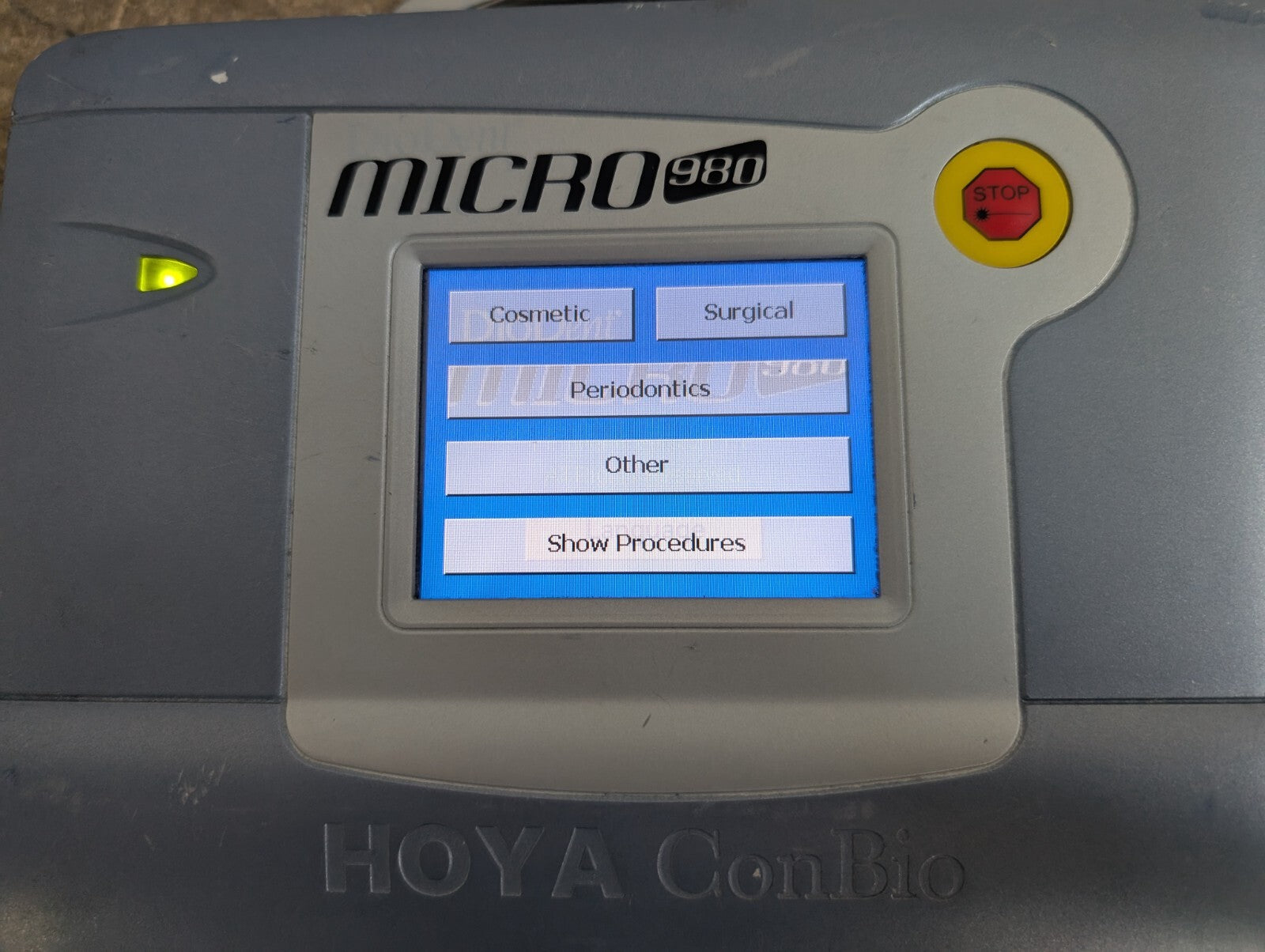 Hoya ConBio DioDent Micro 980 Dental Laser System