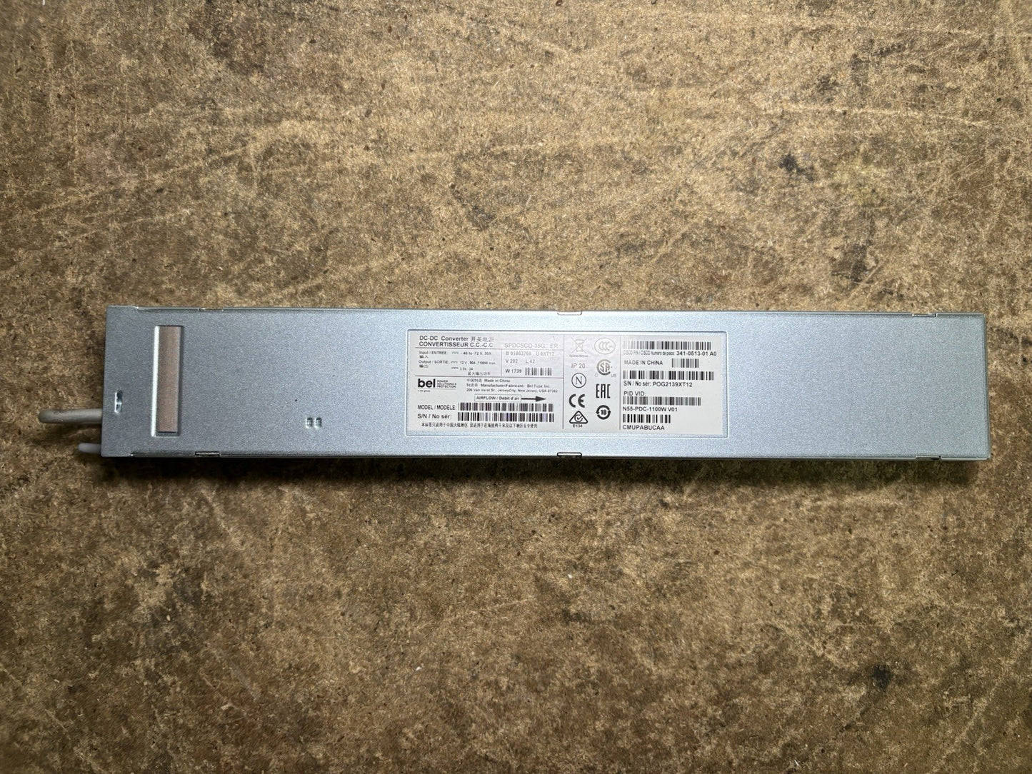 N55-PDC-1100W  NEXUS 5500 DC 1100W PSU