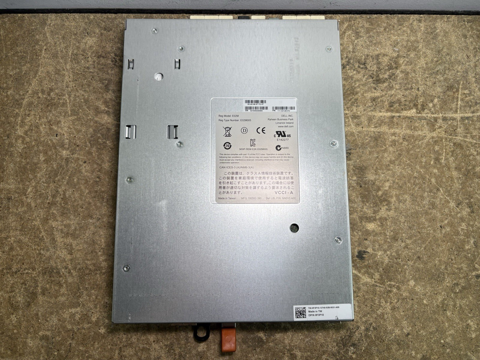 Dell PowerVault MD3400/MD3420 12G-SAS-4 Controller Module E02M005 12G-SAS-4