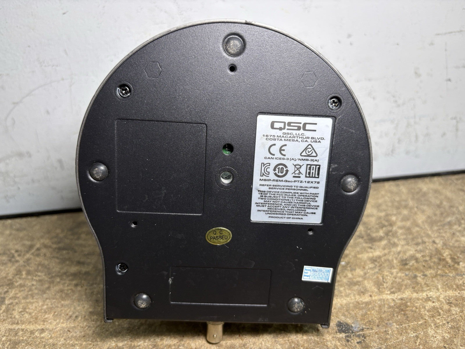 QSC Q-SYS PTZ-20x60 CONFERENCE CAMERA