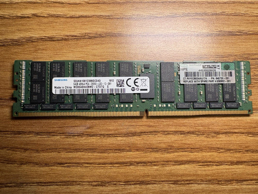 Samsung Server RAM ( 64GB 4DRx4 PC4-2666V-LD2-12-DB1 M386A8K40BM2-CTD7Q)