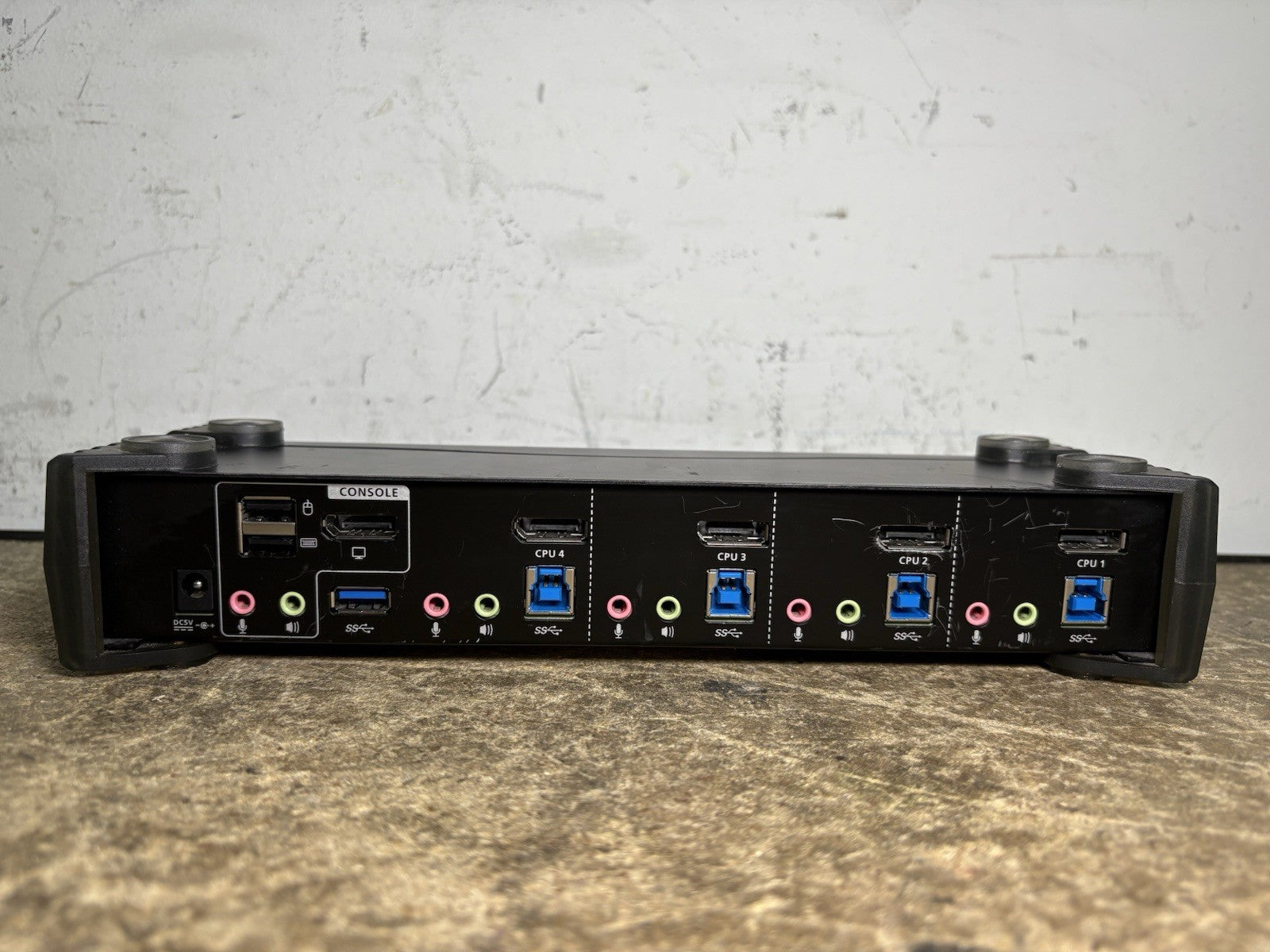 Aten CS1924 4 Port USB 3.0 4K DisplayPort DP KVM KVMP Switch
