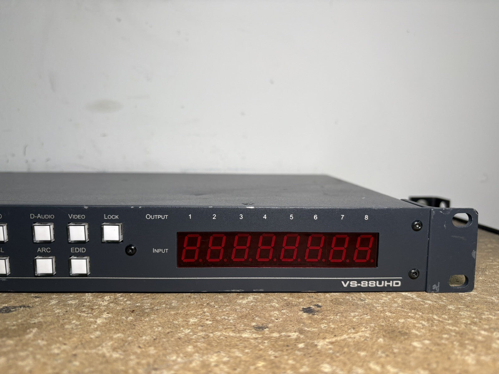 KRAMER HDMI MATRIX SWITCHER, 8x8, 4K60, 4:2:0 VS-88UHD