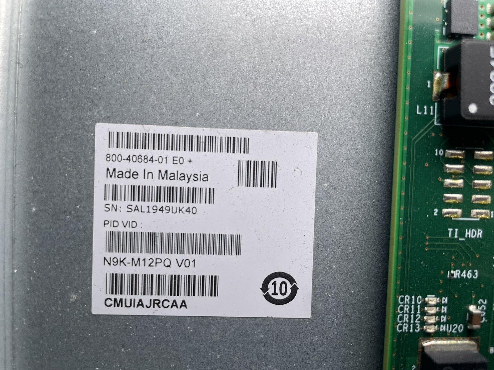 Cisco N9K-M12PQ 12-Port 40GB QSFP Expansion Module for Nexus 9300