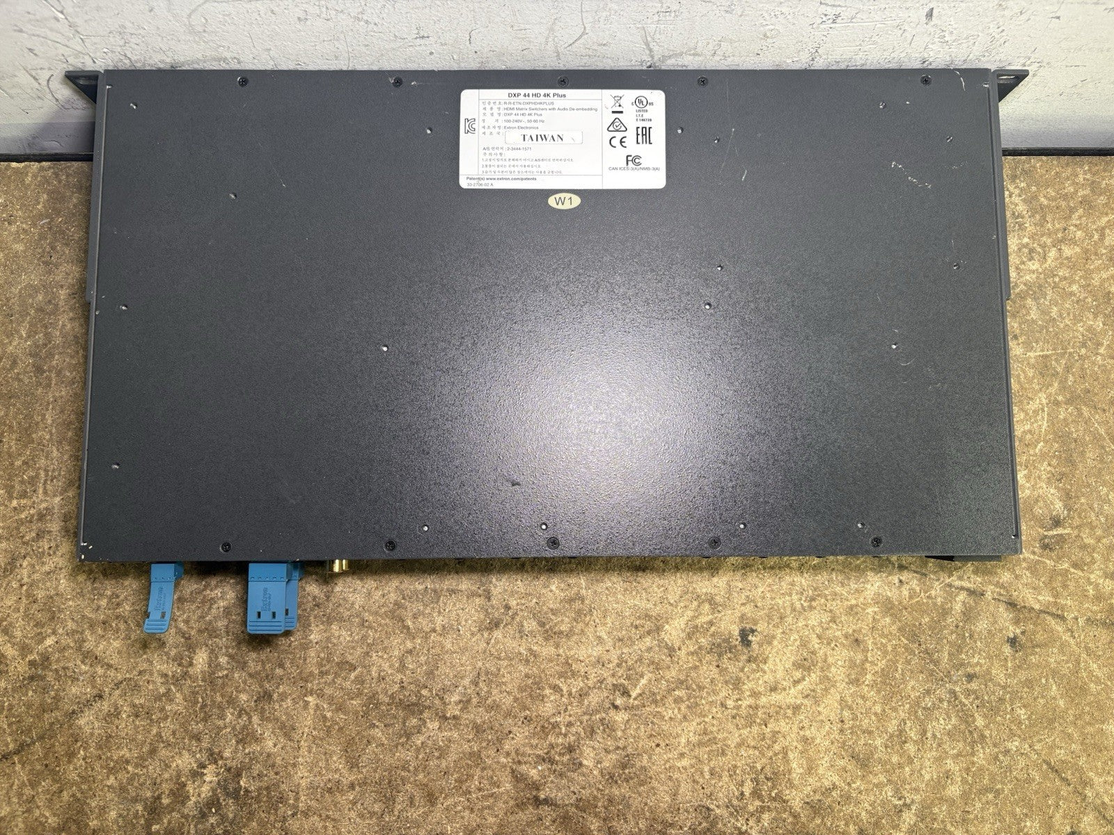 Extron DXP 44 HD 4k Plus 60-1493-21 4K/60 HDMI with 2 Audio Outputs Switcher