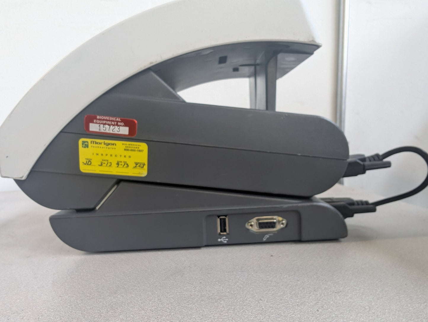 Siemens Clinitek Status Plus Analyzer With Test Table  and BASE NO Power supply