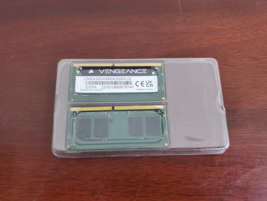 Pair of CORSAIR VENGEANCE LPX 16GB (2x8GB) DDR4 3200MHz (CMSX32GX4M2A3200C22)