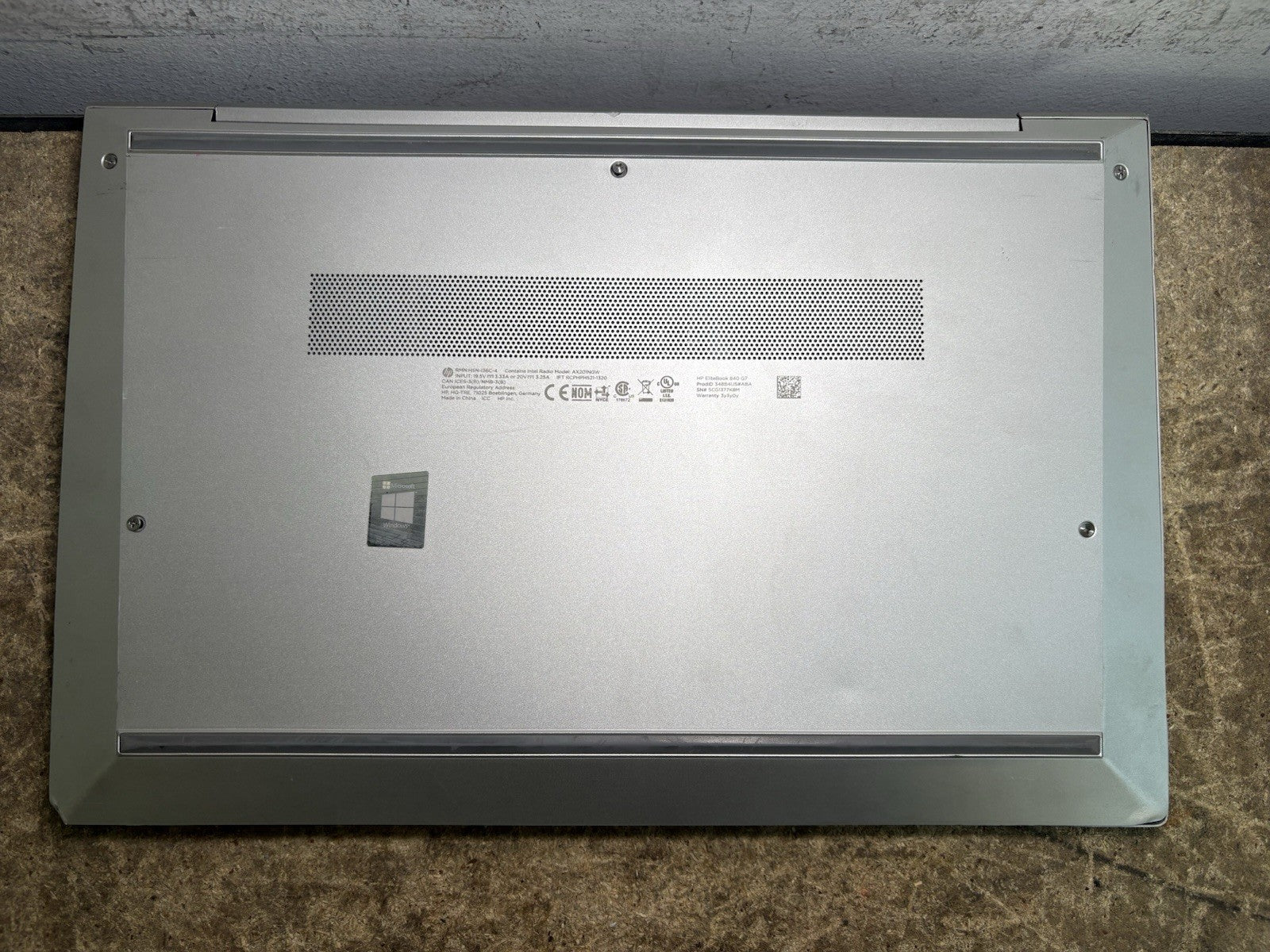 HP EliteBook 840 G7 i5-10310U 1.7GHz No SSD/Ram/Battery
