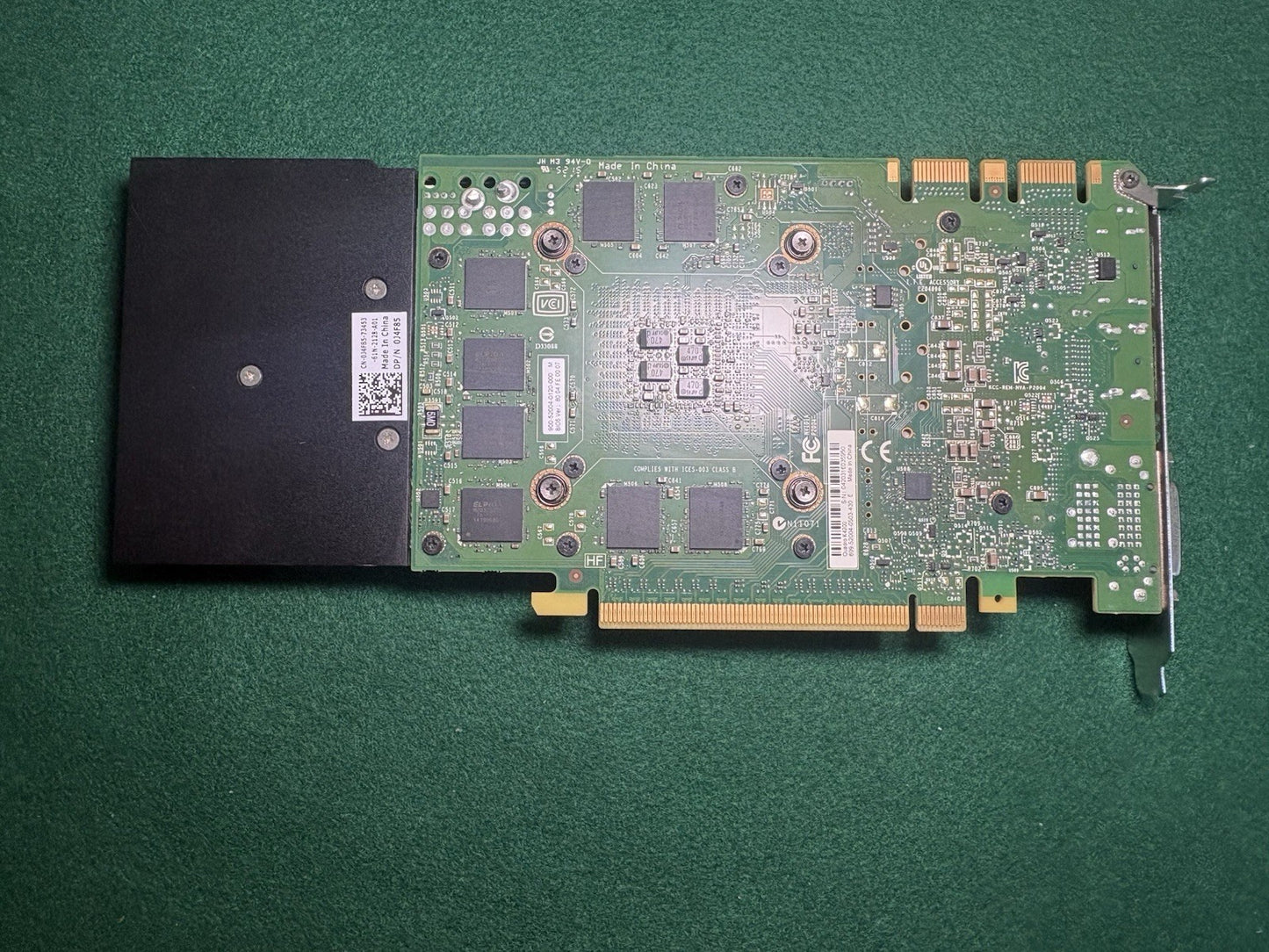 Nvidia Quadro K4200 4GB GDDR5 2x DisplayPort PCIe Graphics Card 0J4F85