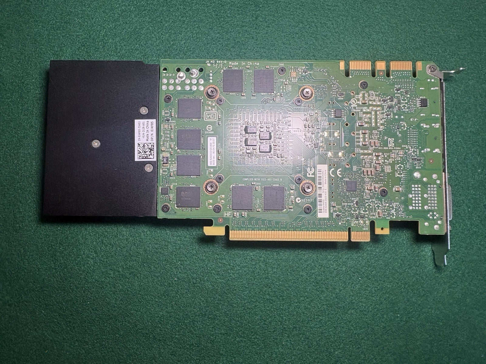 Nvidia Quadro K4200 4GB GDDR5 2x DisplayPort PCIe Graphics Card 0J4F85