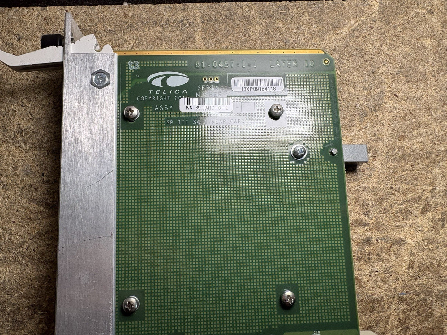 Telica System Processor SP-3 89-0417-C-2 BA1C1W0HAC USED.