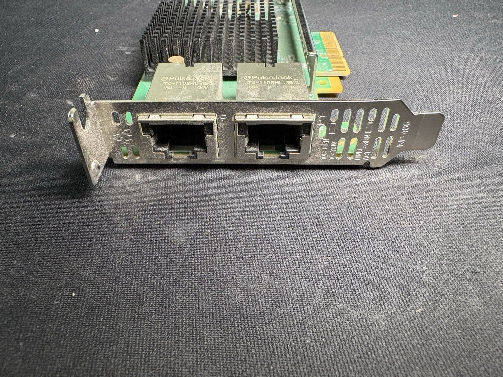Intel X550-T2 Dual-port RJ45 2.5/5/10GbE NIC PCIe x4 Network Adapter NBase-T Low