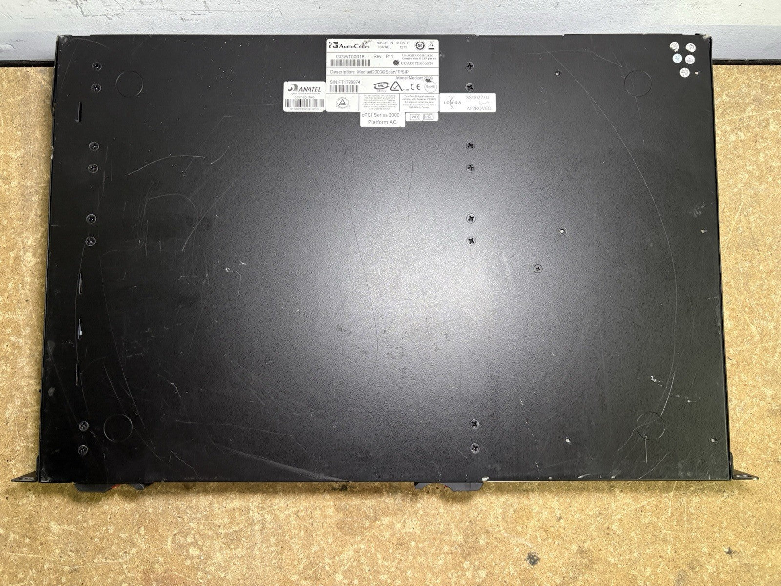AudioCodes Mediant 2000 VoIP System Media Gateway - GGWT00018