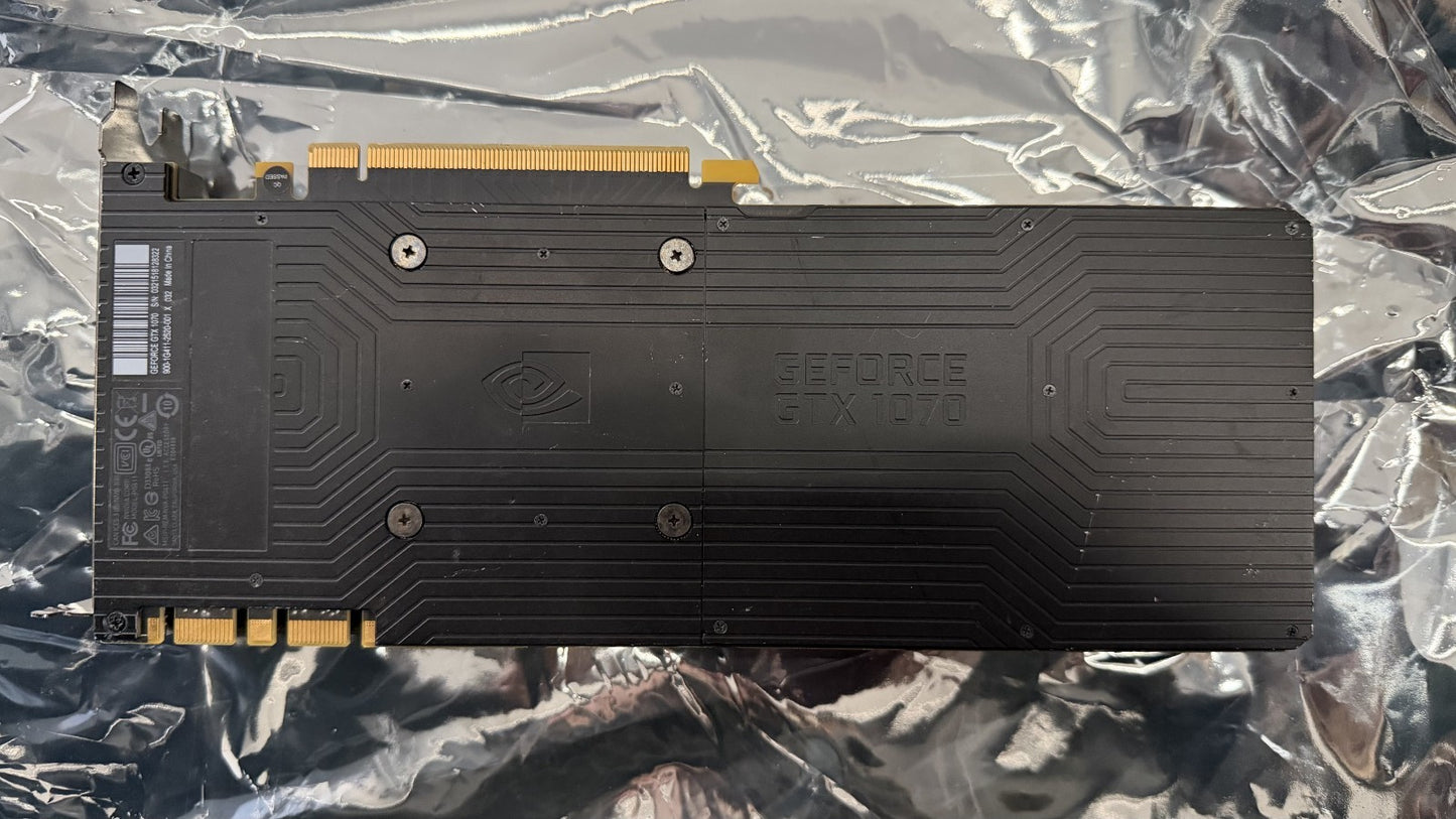 NVIDIA GeForce GTX 1070 8GB GDDR5 Graphics Card PG411