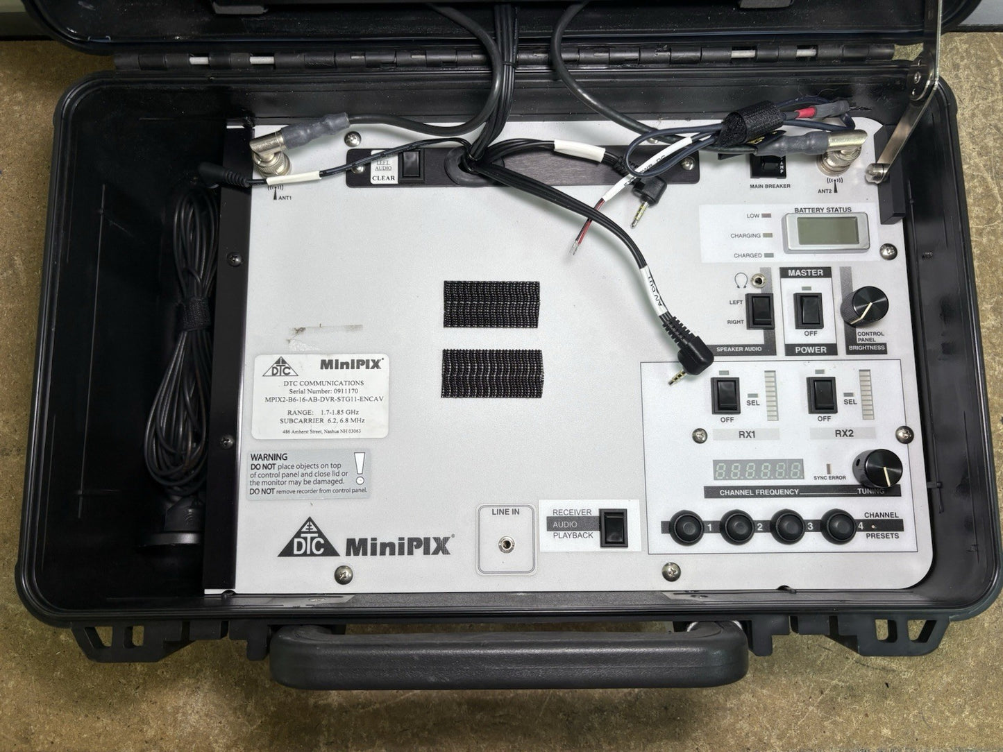 DTC MiniPix MPIX2-B6-16-AB-DVR-STG11-ENCAV Dual Communications