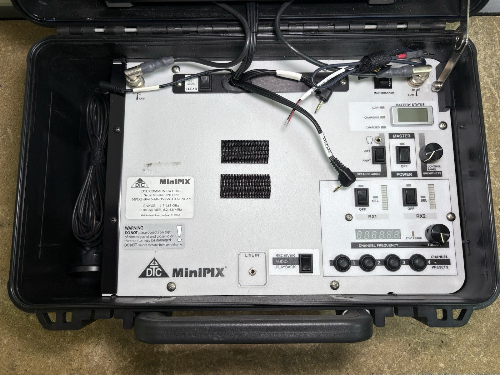 DTC MiniPix MPIX2-B6-16-AB-DVR-STG11-ENCAV Dual Communications