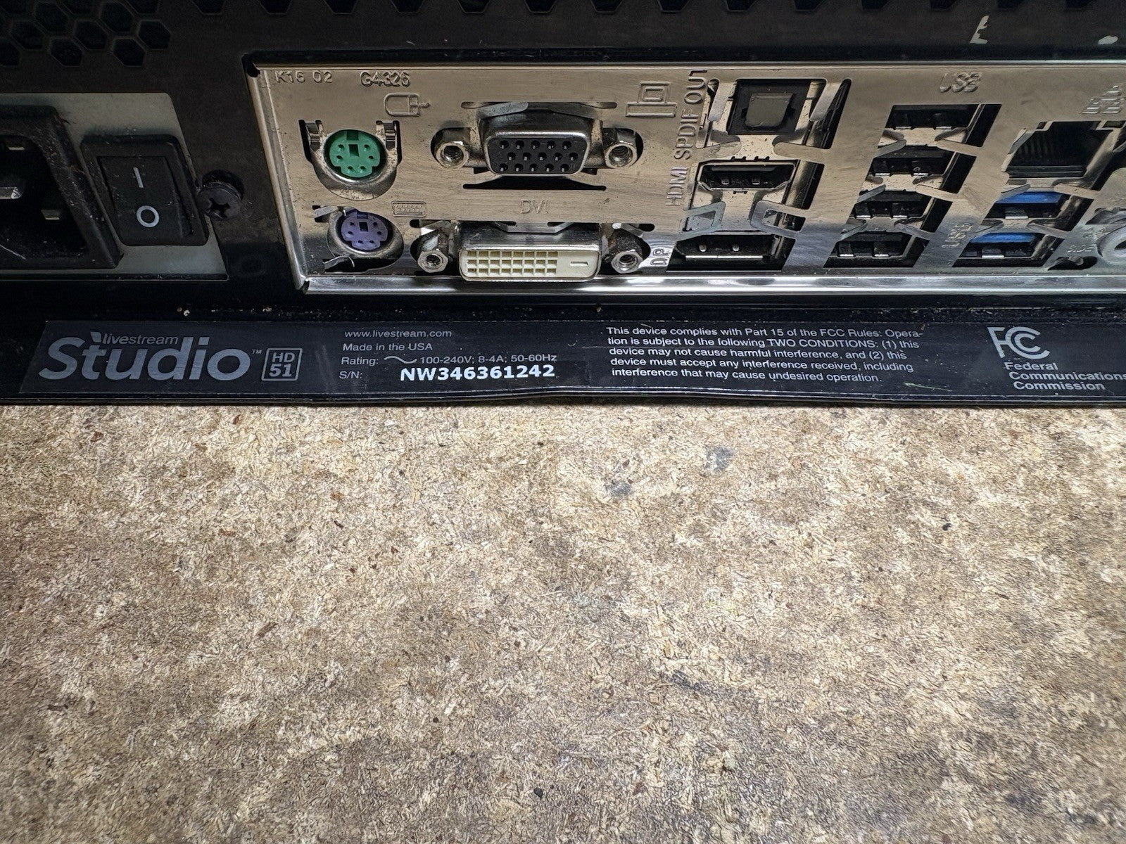 Livestream Studio HD51 All-in-One Live Production Switcher