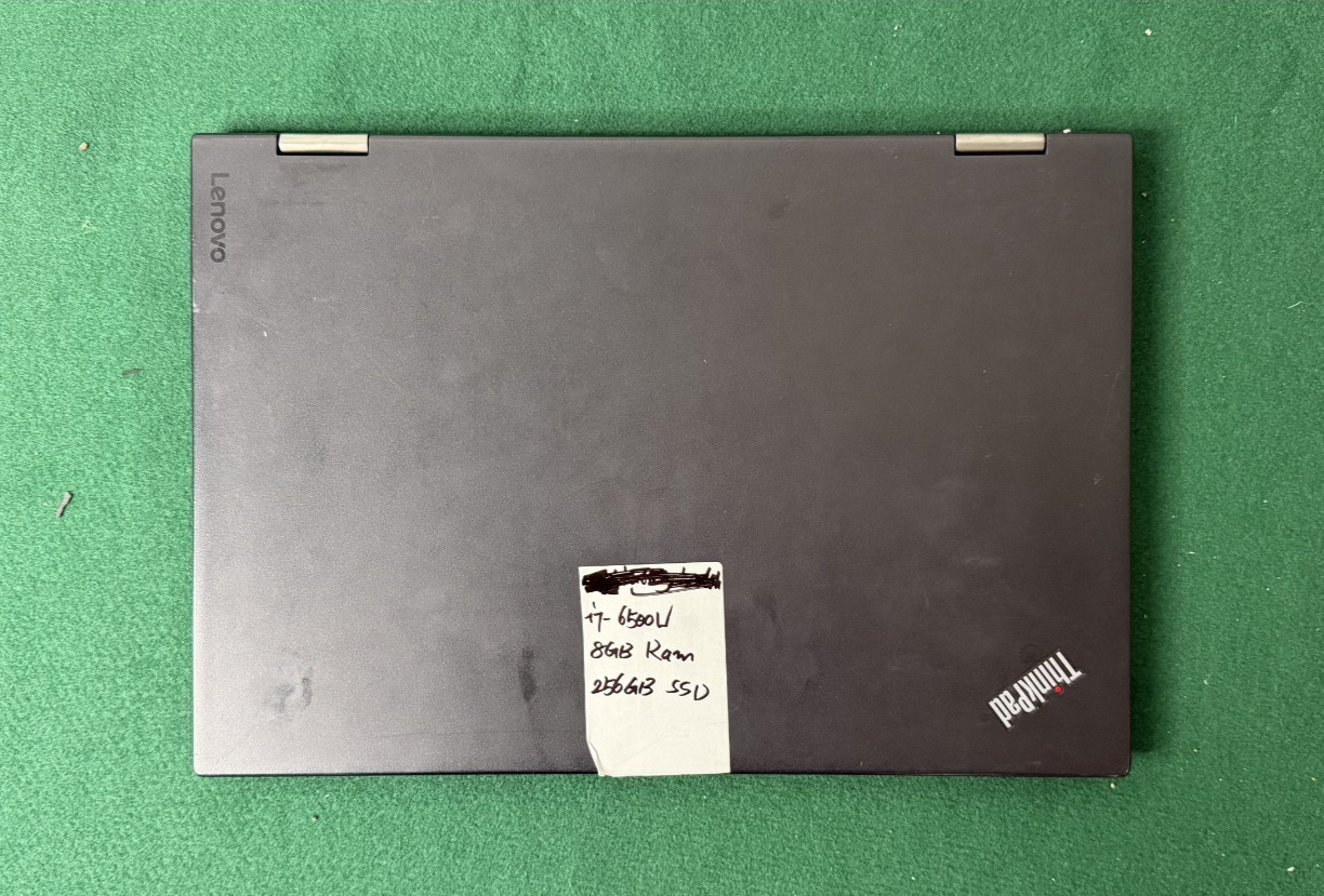 Lenovo ThinkPad X1 Yoga Gen 1 Touch i7-6500U  8GB RAM 256GB SSD 49%-59%  battery