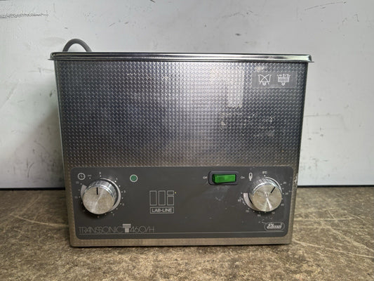 Elma Transsonic T460/H ultrasonic cleaning tank Elma D-78224 / T 460 H