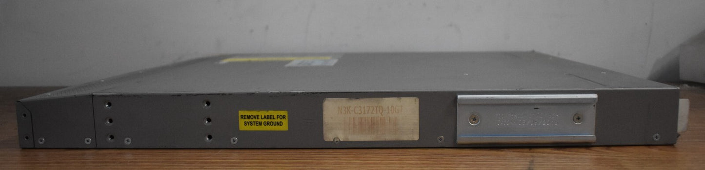 Cisco Nexus3172TQ, N3K-C3172TQ-10GT Port 1U Switch