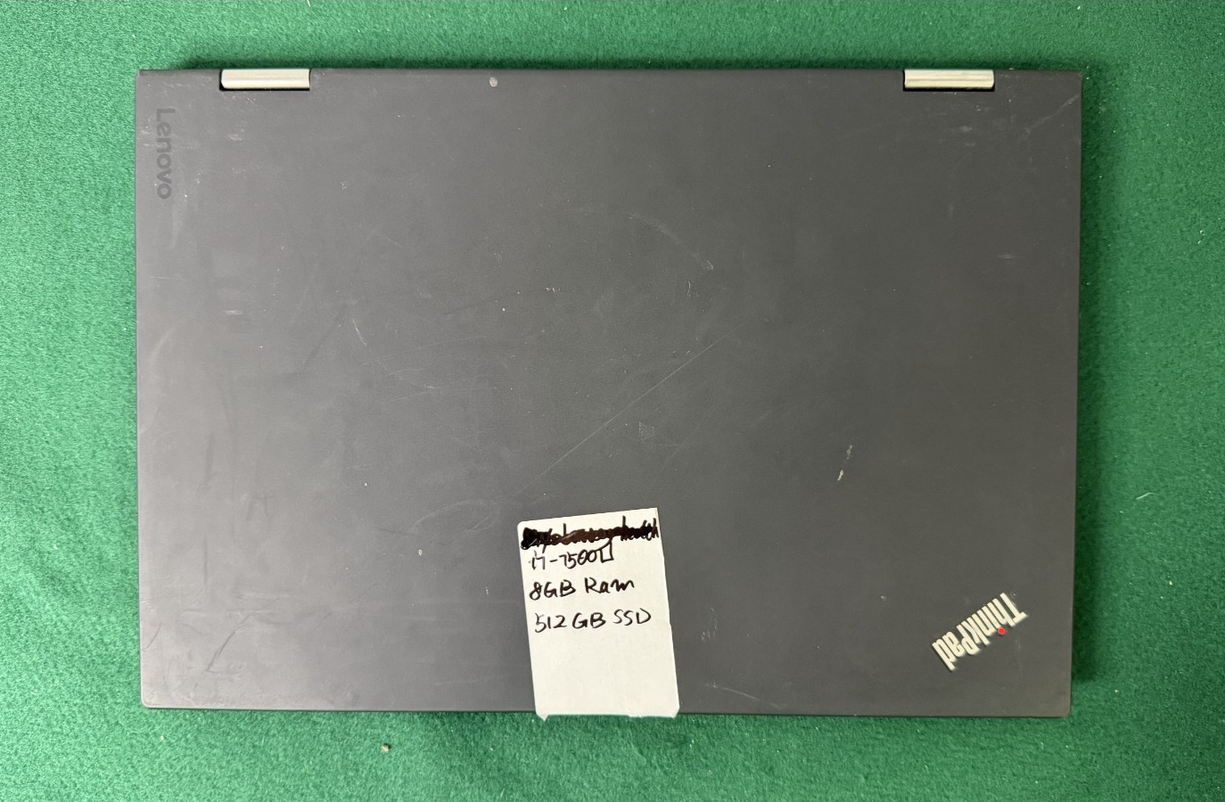 Lenovo ThinkPad X1 Yoga 2nd Gen Core i7-7500U 8GB RAM 512GB SSD Win 11