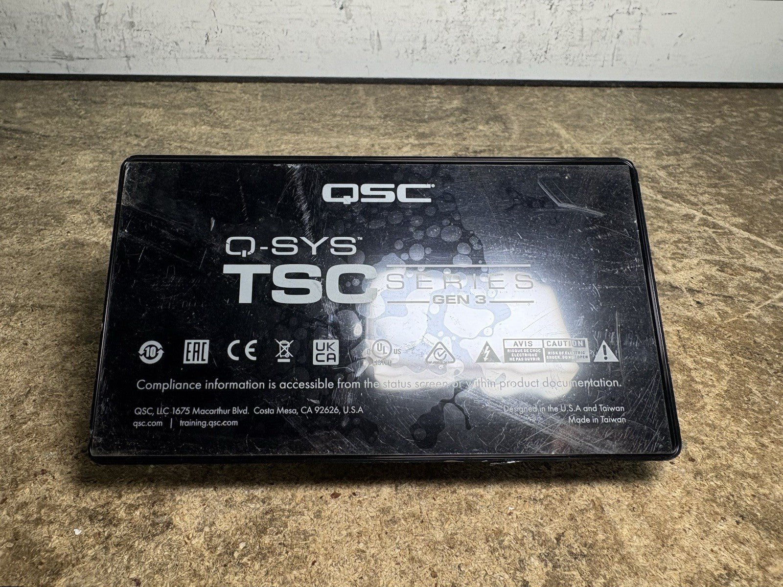 QSC - 5" Touch Screen Panel  TSC-50-G3