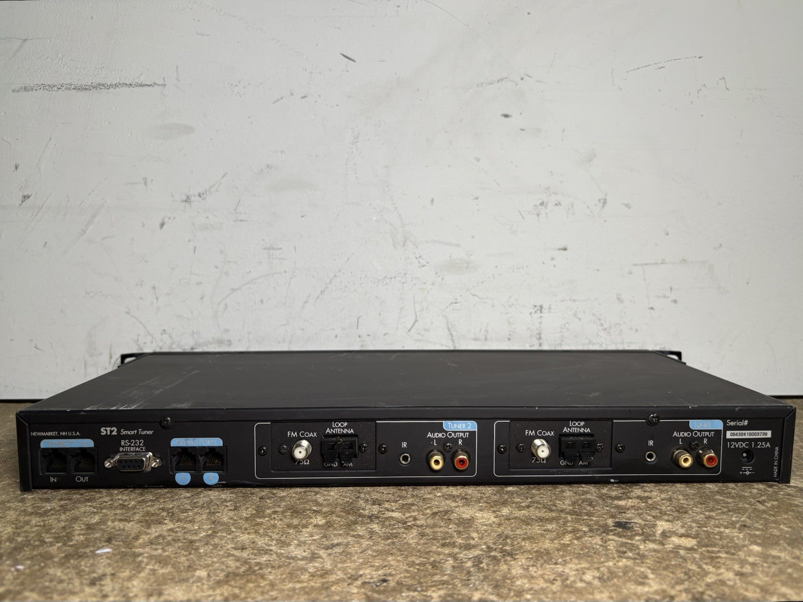 Russound ST2 Smart Dual Tuner AM/FM Radio Rack Mountable