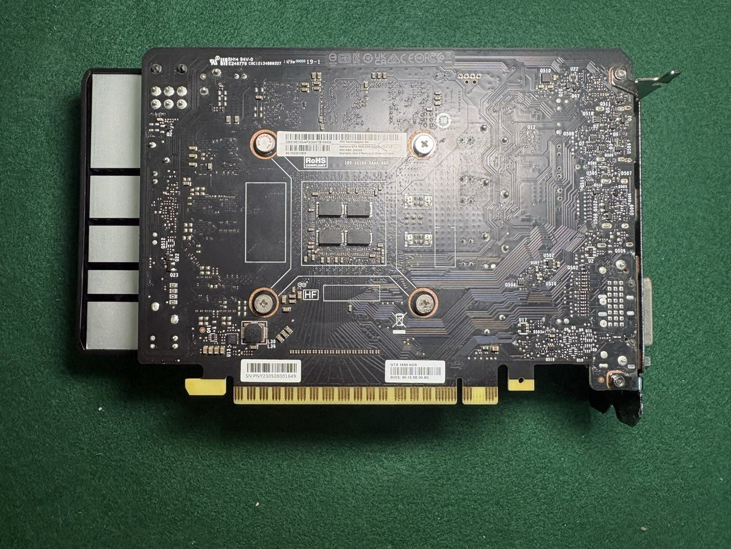 PNY NVIDIA GeForce GTX 1650 4GB Graphics Card