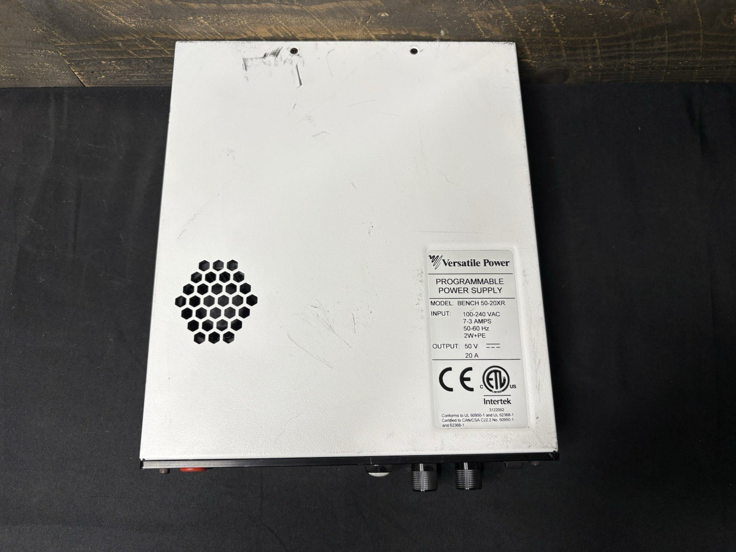 Versatile Power Bench XR 50-20 LXI 600 Watt Extended Range Single Output DC