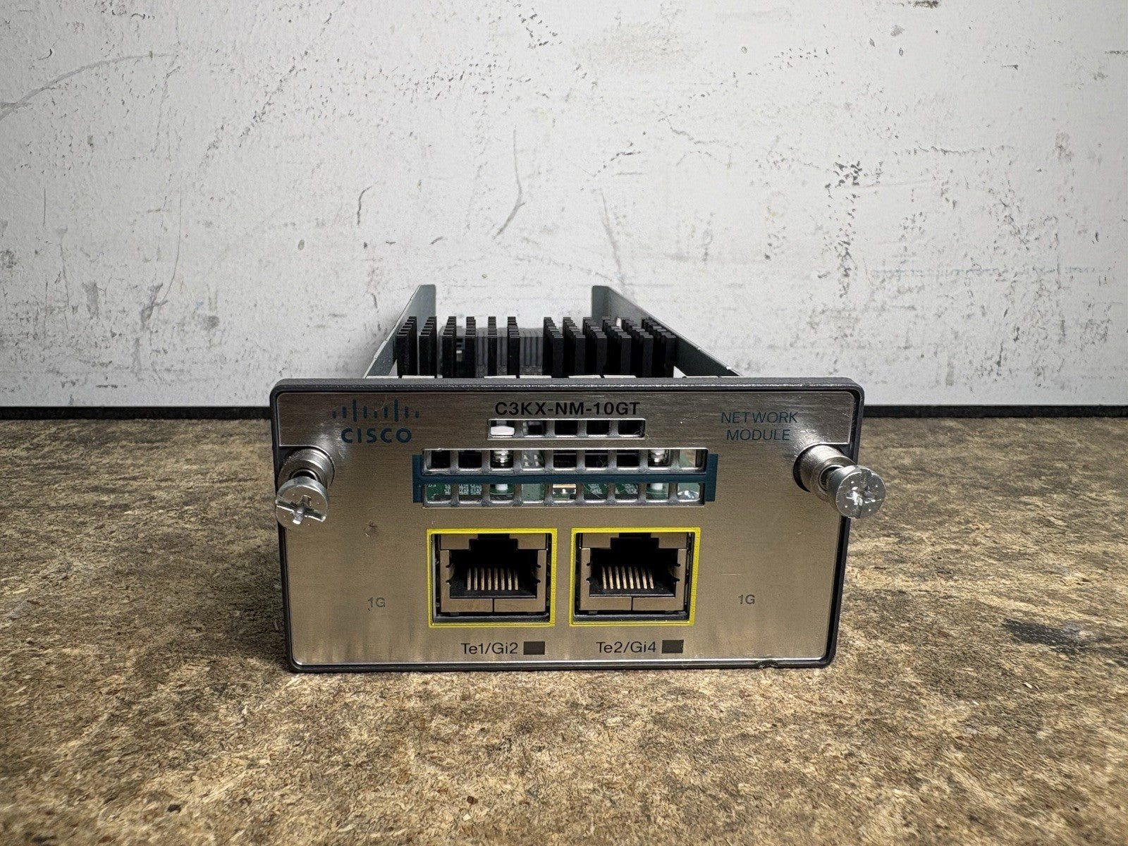 Genuine Cisco C3KX-NM-10GT Two 10GB-T ports network module