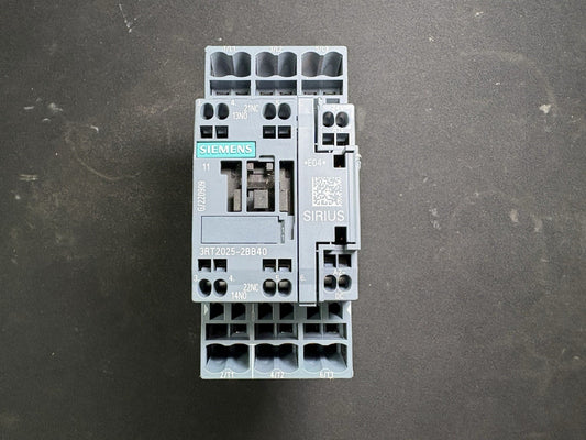 Siemens 3RT2025-2BB40 Sirius Contactor