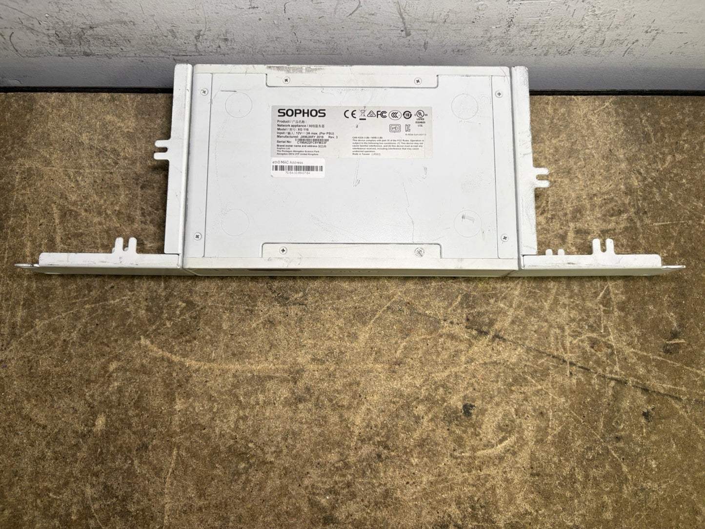 Sophos Network Appliance XG 115 Firewall