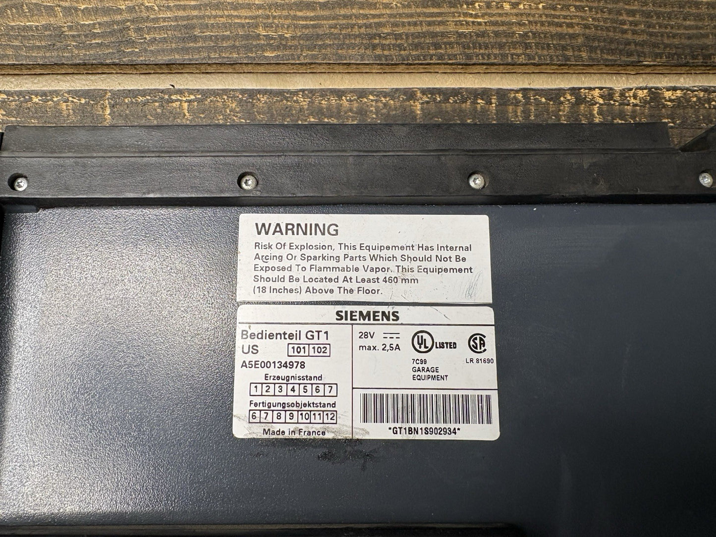 SIEMENS BMW Bedienteil GT1 US DIAGNOSTIC TOUCHSCREEN A5E00134978