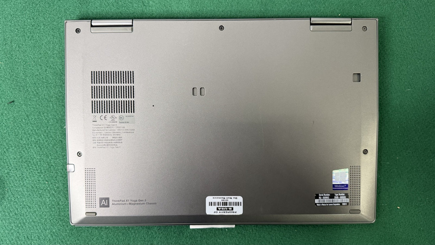 LENOVO ThinkPad X1 Yoga Gen 5 i5-10210U-8GB-256GB WIN 10