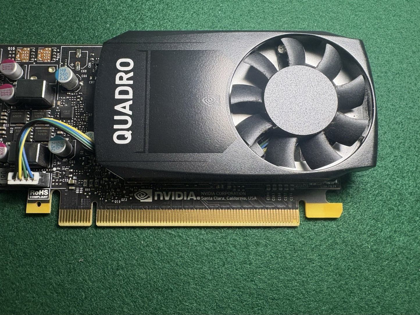 NVIDIA Quadro P620 2GB GDDR5 4 Mini DP High Profile Graphics Card