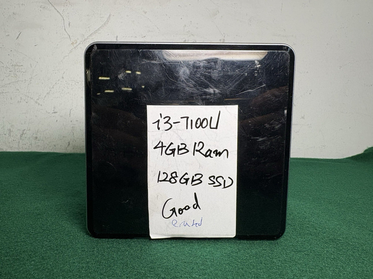 Intel NUC7i3BNH i3-7100u w/4GB RAM, 128GB SSD - tested